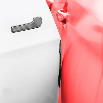 Vrata avtomobila Stražar, Zaščitnik Rob Trim Varovala Proti Trčenju Trakovi Avto Styling Oblikovanje Anti-Scratch Nalepke za Tesla Model 3 X S