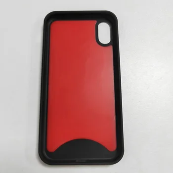 10 kos Rdeča Črna Zavezat Spodnjem Primeru Telefon Za iPhone 11 pro X XR XS Max 7 6 8 plus Luksuzni Trdega Silikona Moda Podpis Pokrov