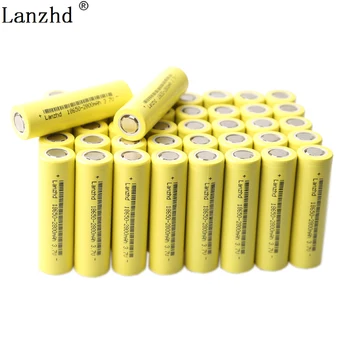 40-200Pcs 18650 baterijo 2800mah 18650 3,7 V dc baterij za ponovno Polnjenje Li-ionska ionskih 15A baterije za Električna kolesa