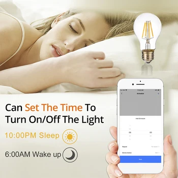 WiFi Smart Žarnica WW+CW LED Žarnica E27 možnost zatemnitve Svetlobe Telefon Oblak Inteligence Daljinski upravljalnik je Združljiv z Alexa Glasovni Nadzor