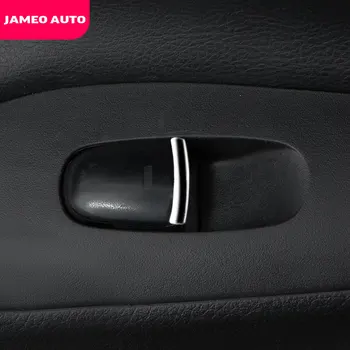 Jameo Auto 7Pcs/Set ABS Chrome Avto Nadzorni Plošči sistema Windows Preklopite Pokrov Trim za Nissan Juke 2011 - 2021 Dodatki Avto-Styling
