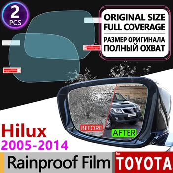 Za Toyota Hilux 2005 - AN10 AN20 AN30 SR5 VIGO Revo Anti Meglo Film Rearview Mirror Rainproof Anti-Fog Filmov Avto Dodatki