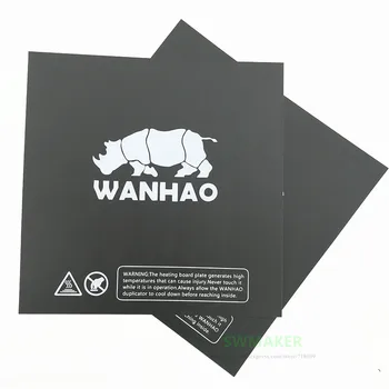 2pcs 220x220mm Wanhao i3 V2.1 3D tiskalnik rezervni deli tiskanje greti posteljo nalepke podobno z Buildtak i3 segreto ploščo