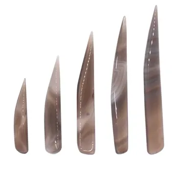 Agate Burnisher Nož Obrti Poliranje Orodje za Nakit, Oblikovanje 5PCs