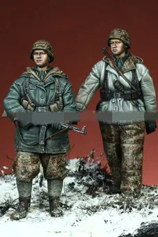 1/35 Smolo Slika Model Kompleti nemških vojakov, Nesestavljeni unpainted