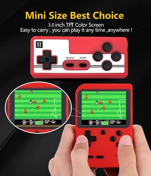 Prenosni Retro Video Igra Konzola 3,0 Palca Ročni Igra Player Vgrajen 400 Klasičnih Iger Mini Žep Gameboy za Otroke Darilo