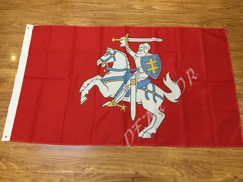 Zastavo Litva (članica) 100D Poliester Dvojno Žico in Visoko Kakovost Banner Ensign Brezplačna Dostava dveh velikosti, lahko izberete
