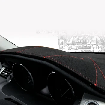 Antilop Usnja Dashmat nadzorna plošča Pokrov Dash Pad Mat Preprogo Avto-styling za Honda Osvobojeni GB5 GB6 GB7 GB8 2017 2018 2019 2020 RHD