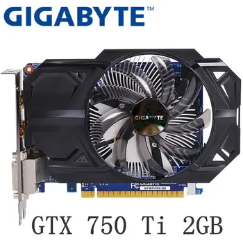 GTX 750 Ti 2GB 128Bit GIGABYTE uporablja Grafične Kartice GDDR5 Video Kartice Geforce GTX 750Ti Hdmi Dvi Uporablja VGA Kartice za nVIDIA