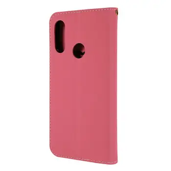 Mešanih Barv Usnja Flip Case Za Huawei P30 P20 Lite Pro P Smart Plus Y5 Y6 Y7 Y9 2018 2019 Čast 8X 8A 10i Denarnice Primeru Zajema