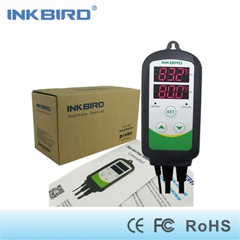 Inkbird AU Priključite Digitalni Temperaturni Regulator Vtičnico Termostat ITC-308 Ogrevanje in Hlajenje Dvojno Rele Za Carboy ,Doma piva