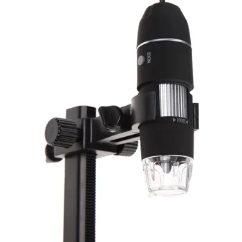 Prenosni USB Digitalni Mikroskop 1000X 8 LED 2MP Endoskop Lupo Kamera HD CMOS Senzor + Dvignite Stojalo + Kalibracijo Vladar
