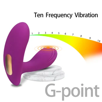 Močno 10 Hitrost Vibrator za Pare, Brezžični Daljinski Spodbujanje Klitoris Vagine, G-spot Analni Vibrator Sex Igrače za 18+ Odrasle