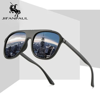 JIFANPAUL Vzoren Načrt luksuzno Znamko Očal moških Sonca sončna Očala Iz Polarizirana Modni Vse-Fit UV400 Ogledalo Sunglass moški