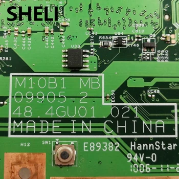 SHELI Asus E6214 prenosni računalnik z matično ploščo MI0B1 MB 09905-2 48.4gu01.021