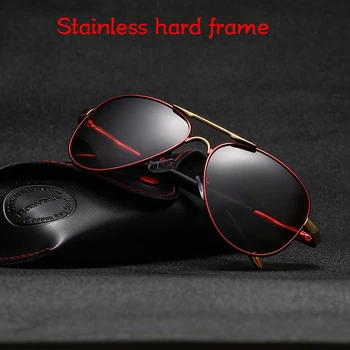 2019 blagovno Znamko design sončna Očala Moških Polarizirana Moda Klasičnih kovinskih Pilotni sončne Očala za Ribolov, Vožnja Očala Odtenkov Za Moške/Ženske