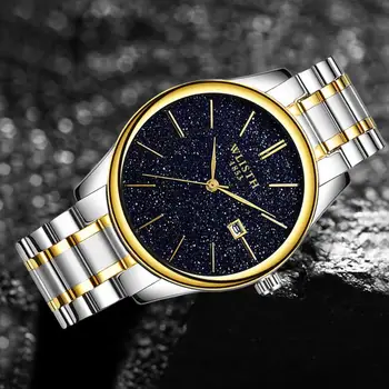 WLISTH 2020 Nov High-end Luksuzni Zvezdnato Nebo Nepremočljiva Moške Quartz uro Luksuzni Watch Moških Rolex_watch