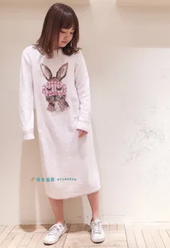 2020 Japonska gp mehko sleepwear pes in zajec z oči obliž pižamo set