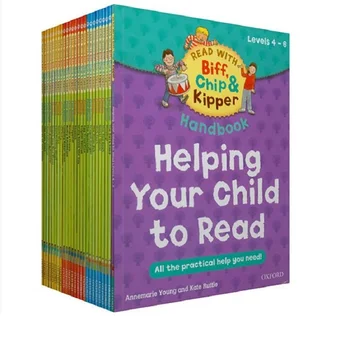 25 knjig/set Oxford branje drevo, ki Pomagajo Otroku, praktično otroci angleški Izobraževalne Kognitivne Razsvetljenje Sliko Storybook