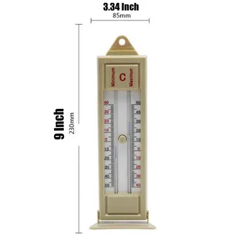 Digital Max Min Termometer Najvišja in Najnižja Temperatura, Notranja Zunanja Vrt Temperatura Toplogrednih Steno Monitor B11