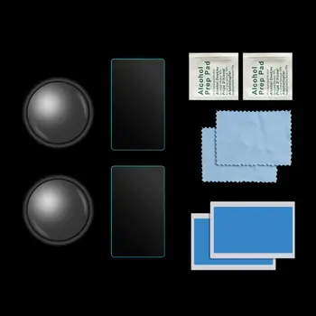 Zaščitna folija + Zaščitni Pokrovček Objektiva za GoPro Max Kaljeno Steklo za Varovanje