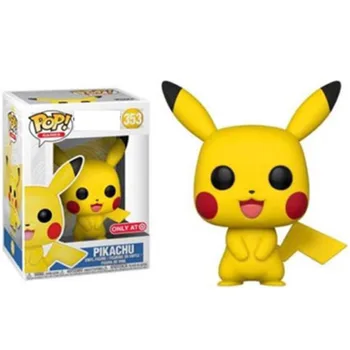 POP Anime Risanke Srčkan Pikachu 353# Vinil figuric Zbirka Model igrače za Otroke Rojstni dan Božična Darila