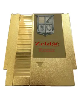 Zeld@ Remix Gold Edition 6 v 1 NTSC in PAL, angleščini in Japonski Igra Kartuše za NES, Prosti Prah Rokav