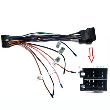 Avtomobilski Stereo sistem Universal Android Napajalni Kabel Pas ISO Primerna za Toyota za Nissan Model Za Panlelo Radio