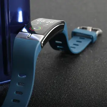 E66 Pametno Gledati Multi-sport Watch Zapestnica USB Polnjenje S Temperaturo Spremljanje Pedometer za Ženske, Moške Šport Gledam