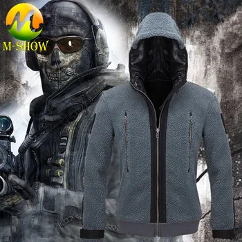 Igra Call of Duty Cosplay Kostum Duha Bitka Obleko Zelene Hoodies Jakno za Odrasle TF 141 Ekipa Enotna za Moške in Ženske