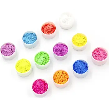12 Pearlescent v prahu Epoksi Smolo Dye Pearl Pigment Naravnih Mica Mineralnih Prahu 95AD