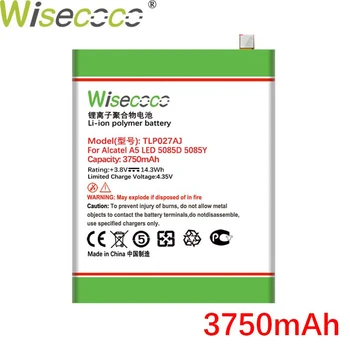 Wisecoco 3750mAh TLp027AJ Baterija Za sony ericsson TCL 750 X1 PLUS A5 LED 5085D 5085Y Telefon +Številko za Sledenje
