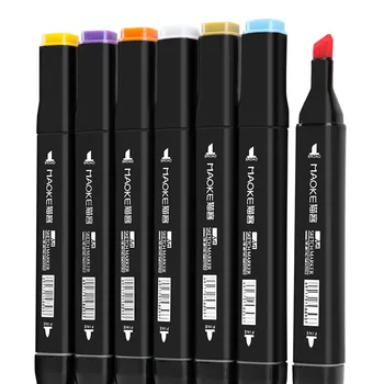 Debelo kakovosti, dotik marker nastavite barvo študentkami in študenti umetnosti animacije olje pero otroci čopič akvarel ščetke akvarel krtačo