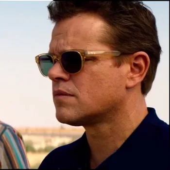 Lemtosh Johnny Depp Kratkovidnost sončna očala Matt Damon sončna svetloba rumena zelena postopno sončna očala SPEIKO moški ženske sonce stekla