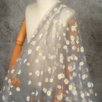 11 barvno Chrysanthemum očesa tiskanje tkanine DIY namizni prt otroška oblačila krilo obleke šivanje tkanine, tkanine, čipke