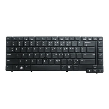 NAM novo za HP ProBook 6440b 6445b 6450b 6455b angleški notebook laptop tipkovnici, teclado s točko