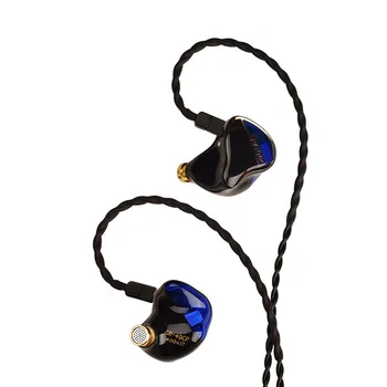 Raptgo GR-40CP 4BA Knowles Uravnoteženo Armatures Ročno Hi-fi in-ear Slušalke z 3 Način, Crossover, Snemljiv 2Pin 0.78 mm OFC Cab
