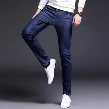 Eleganten Fahsion 2019 Novega Modela, Odsek Moške Jeans Dobre Kvalitete Hlače Moški Brezplačna Dostava