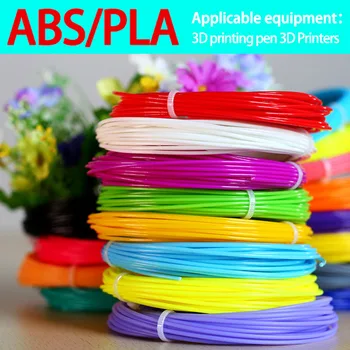 PLA / ABS1.75 mm 3D pero tiskanje žarilno nitko, tiskanje nit, 12 barv Skupaj 36 metrov, 3D pero posebne potrošni material