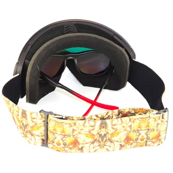 Čezmejno smučarska očala velikih okroglih odraslih dvojno plast trajno anti fog smučarska očala smučarska oprema za moške in ženske