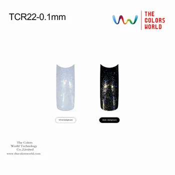 TCR22 0,1 mm 004 velikost Shinning belo pisane Barve, Bleščice v Prahu brezplačna dostava na debelo