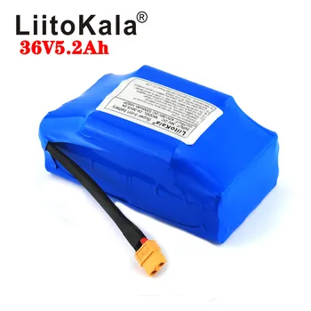 LiitoKala 36V 4.4 Ah 5.2 Ah visoko možganov 2 kolo, električni skuter self uravnoteženje litij-ionska baterija za Self-uravnoteženje Ustreza 6.5