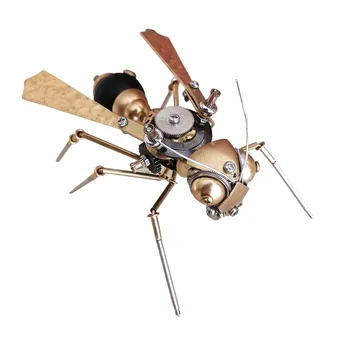 (Ni Treba, da Se Zberejo)3D Kovinsko Mehansko Žuželke, Končal Model Ročno Obrt za Domačo Pisarno Dekor -12 Vrst