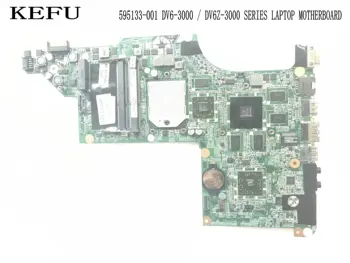 KEFU PARK,ČISTO NOV 595133-001 da0lx8mb6d1 Prenosni računalnik z matično ploščo za HP PAVILJON DV6-3000 / DV6Z-3000 MAINBOARD +darilo cpu