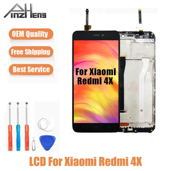 AAAA Kakovosti LCD Za Xiaomi Redmi 4X Zaslona Računalnike Skupščine Zamenjava LCD Za Xiaomi Redmi 4X Pro Glavni Zaslon