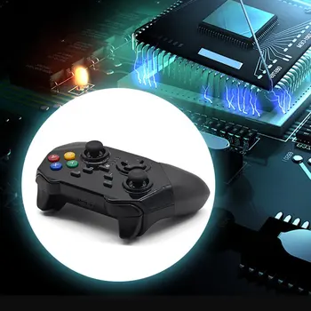 Wireless Controller Pro Remote Gamepad za Nintendo Stikalo Konzola Črna / Modra Igre Pribor