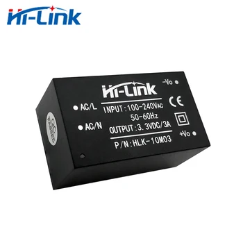 Brezplačna dostava Hi-Link novo 2pcs 220v 3.3 V 10W AC DC izolacijski preklapljanje korak navzdol napajalni modul AC DC pretvornik HLK-10M03