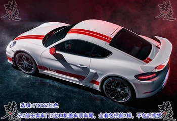 ZA Porsche 718 Kajmanski T avto nalepke racing car pull cvet Boxster T prilagojene po meri nalepko nalepko spremembe