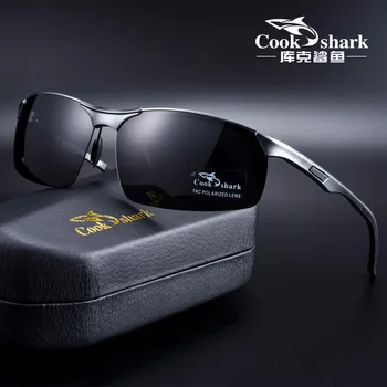 Kuhamo Shark 2020 novega aluminija, magnezija sončna očala, moška sončna očala HD polarizirana vožnje voznika očala tide