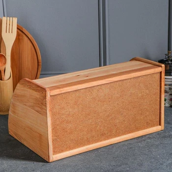 Lesene kruh polje z desko za rezanje, 38 x 24 cm Za kuhinjo udobje